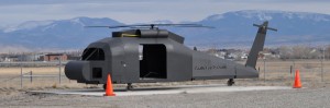 Mobile Blackhawk Helicopter Fire Trainer